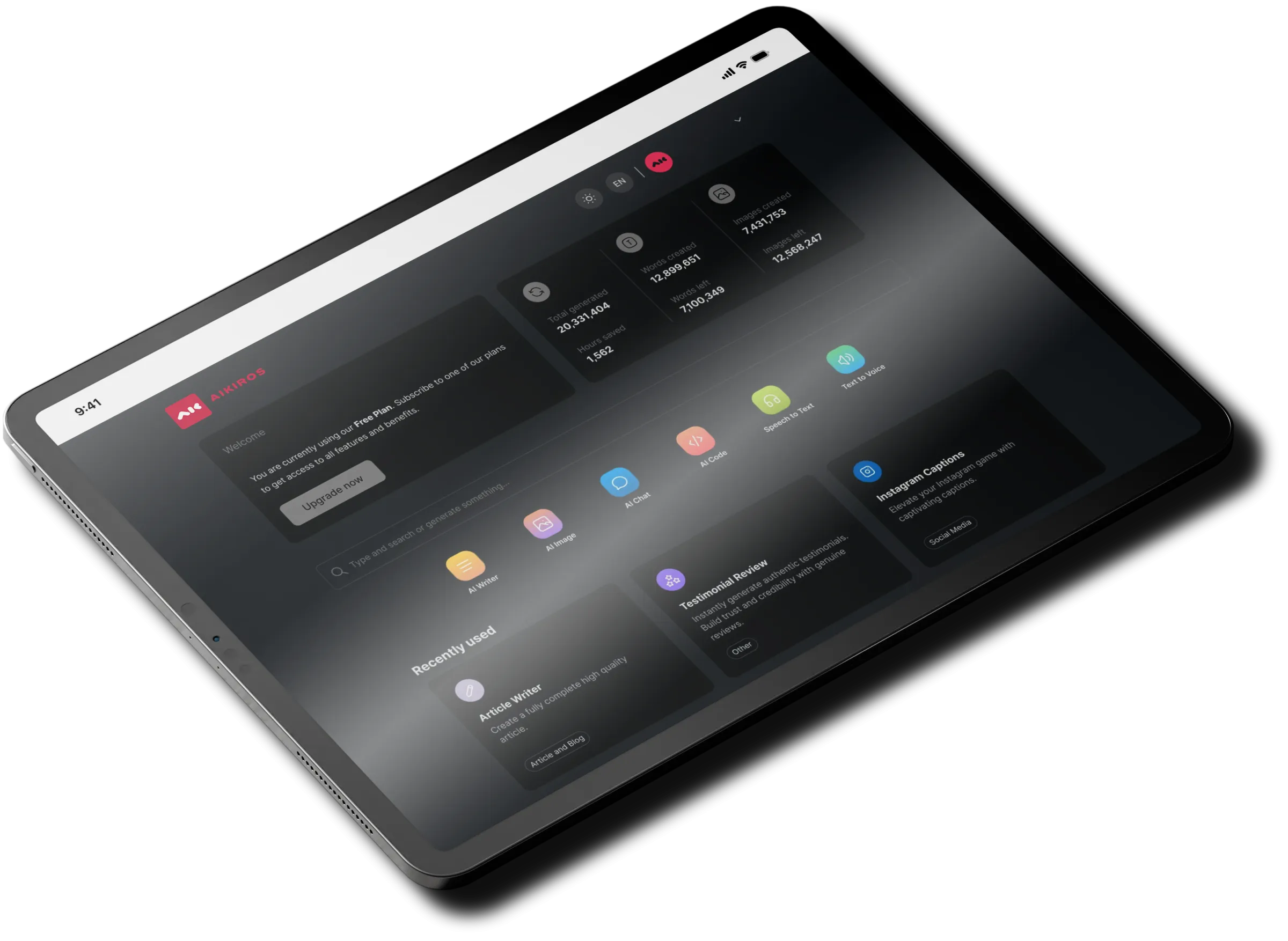 Application preview